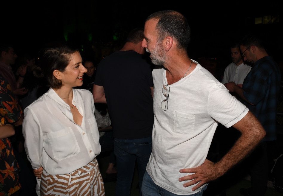 בועז קונפורטי, דפנה לוסטיג (צילום: אביב חופי)