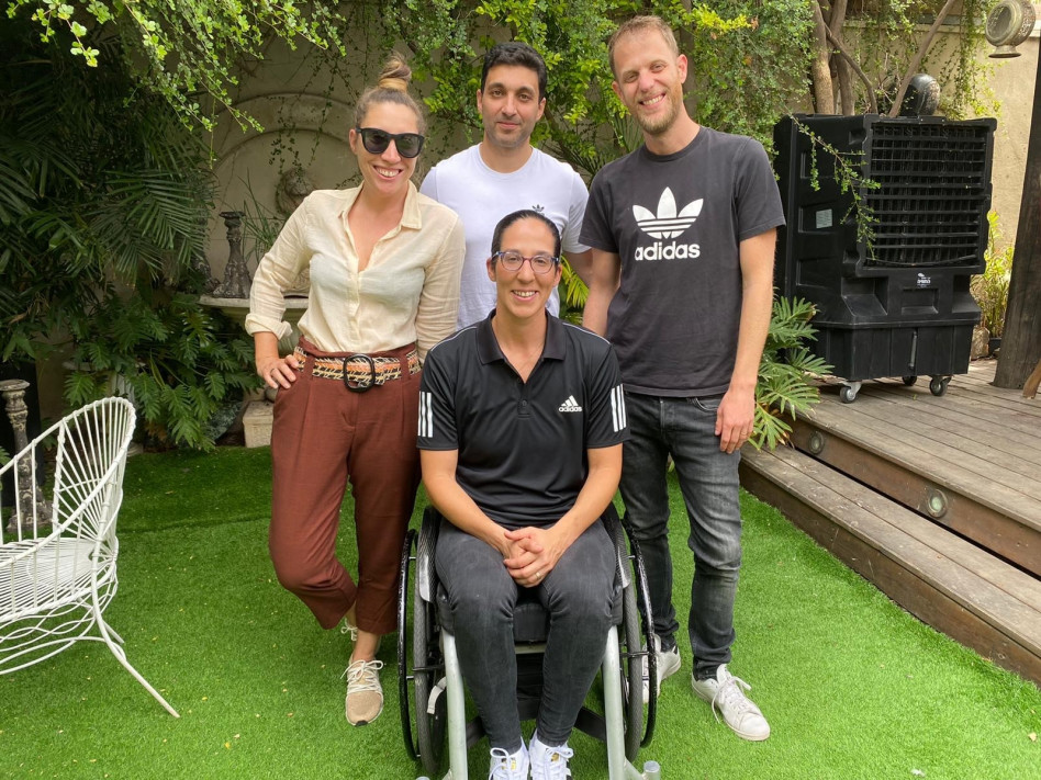  תומר כהן, עדן שמואלי, מורן סמואל ודושי לייטרסדורף (צילום: יח''צ)