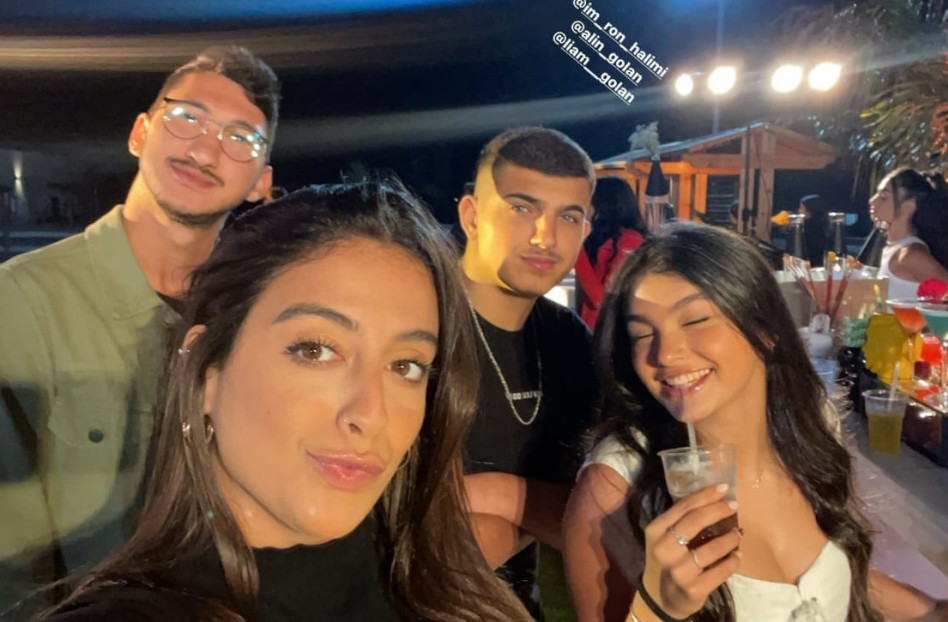 אלין גולן, ליאם גולן, שירלי לוי (צילום: צילום מסך אינסטגרם,שירלי לוי)