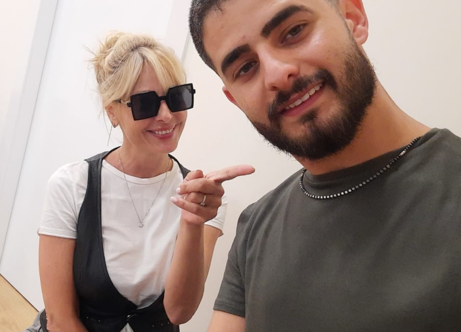 עדן חסון, לימור כרסנטי (צילום: צילום עצמי)