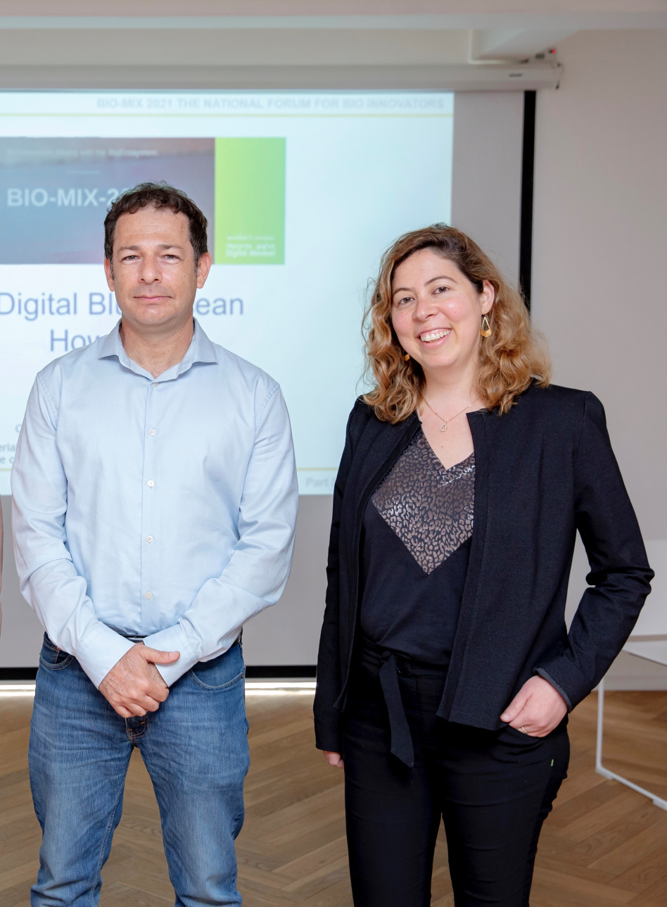 &nbsp;דנה בר-און וערן הררי (צילום: ענבל מרמרי)