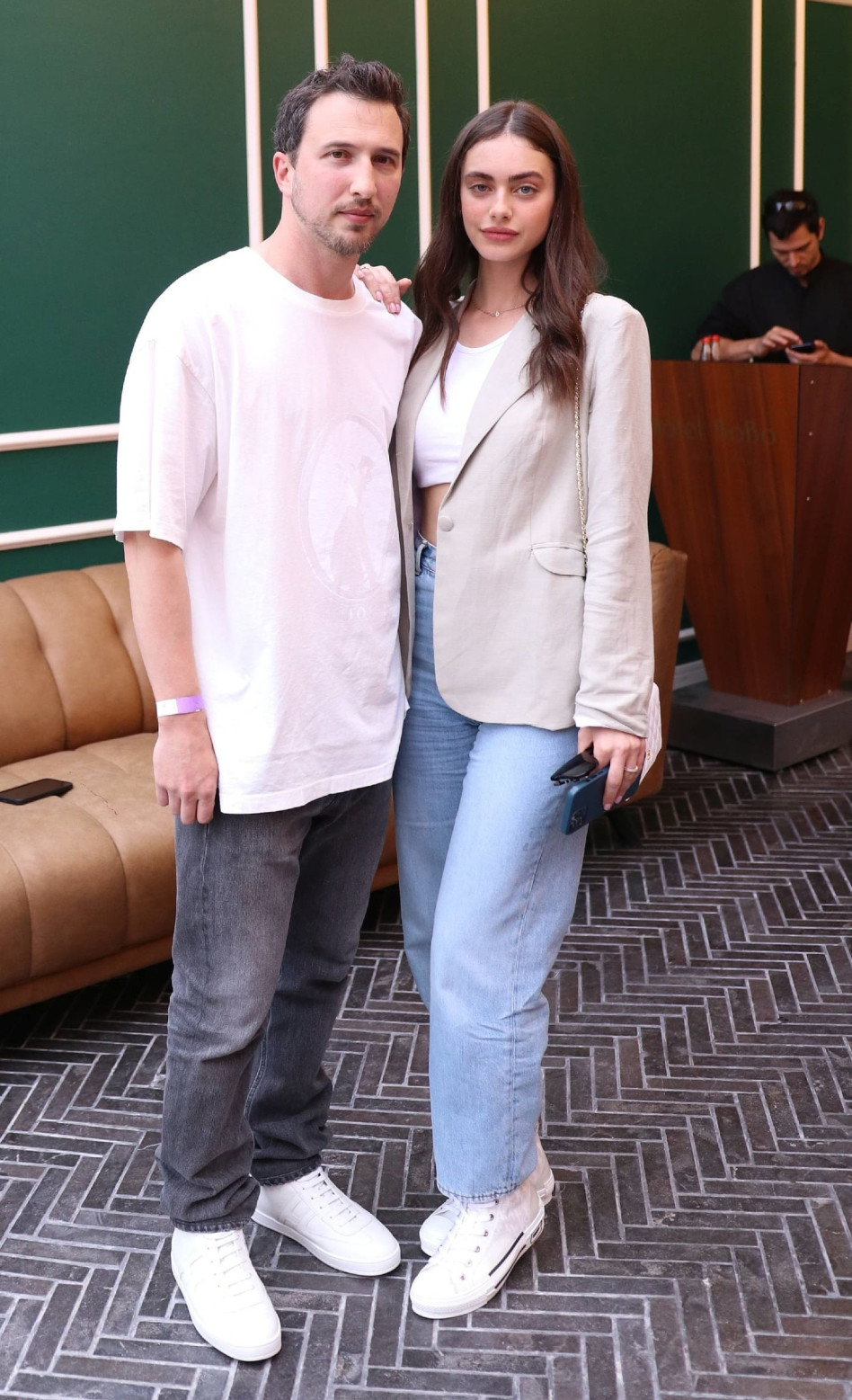 יעל שלביה, ברנדון קרוף (צילום: אור גפן)