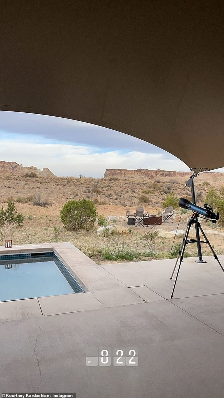 קורטני קרדשיאן (צילום: צילום מסך אינסטגרם,קורטני קרדשיאן)