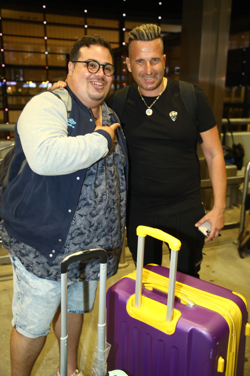 קובי סוויסה ואוראל צברי (צילום: אלוני מור)