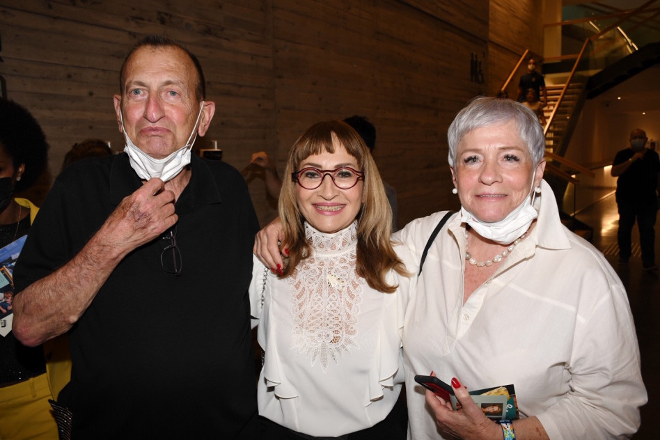 יעל חולדאי, ציפי פינס, רון חולדאי (צילום: אביב חופי)