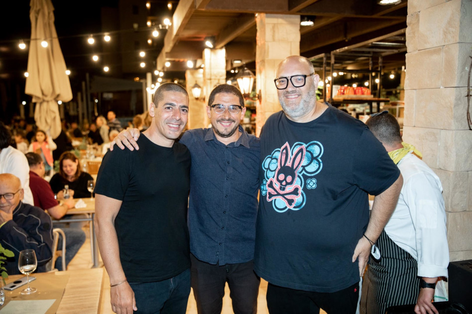 מושיק רוט, דוד קישקה ויוסי שטרית (צילום: מיכה לובטון)