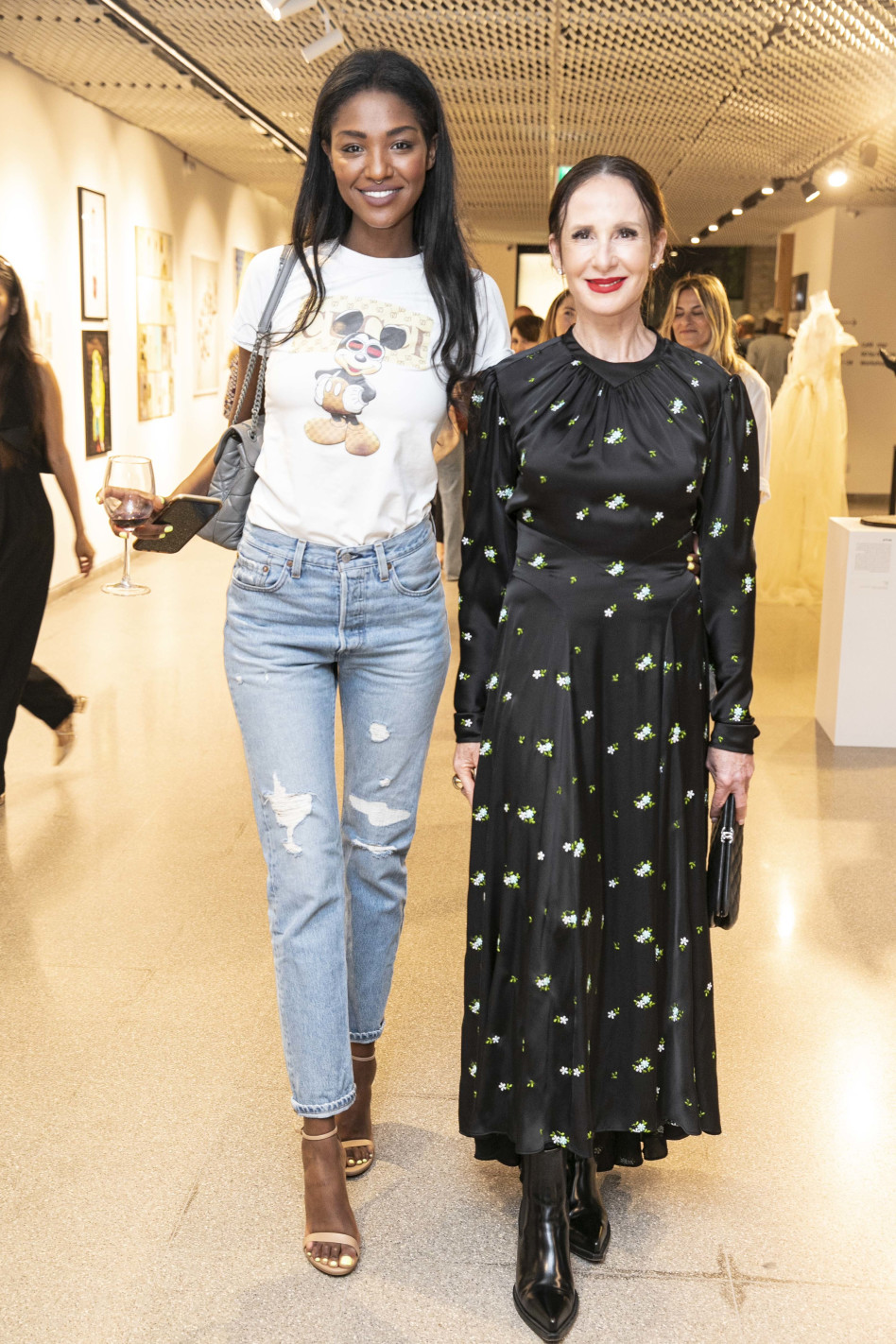 לאה שנירר, טיטי איינאו (צילום: לנס הפקות)