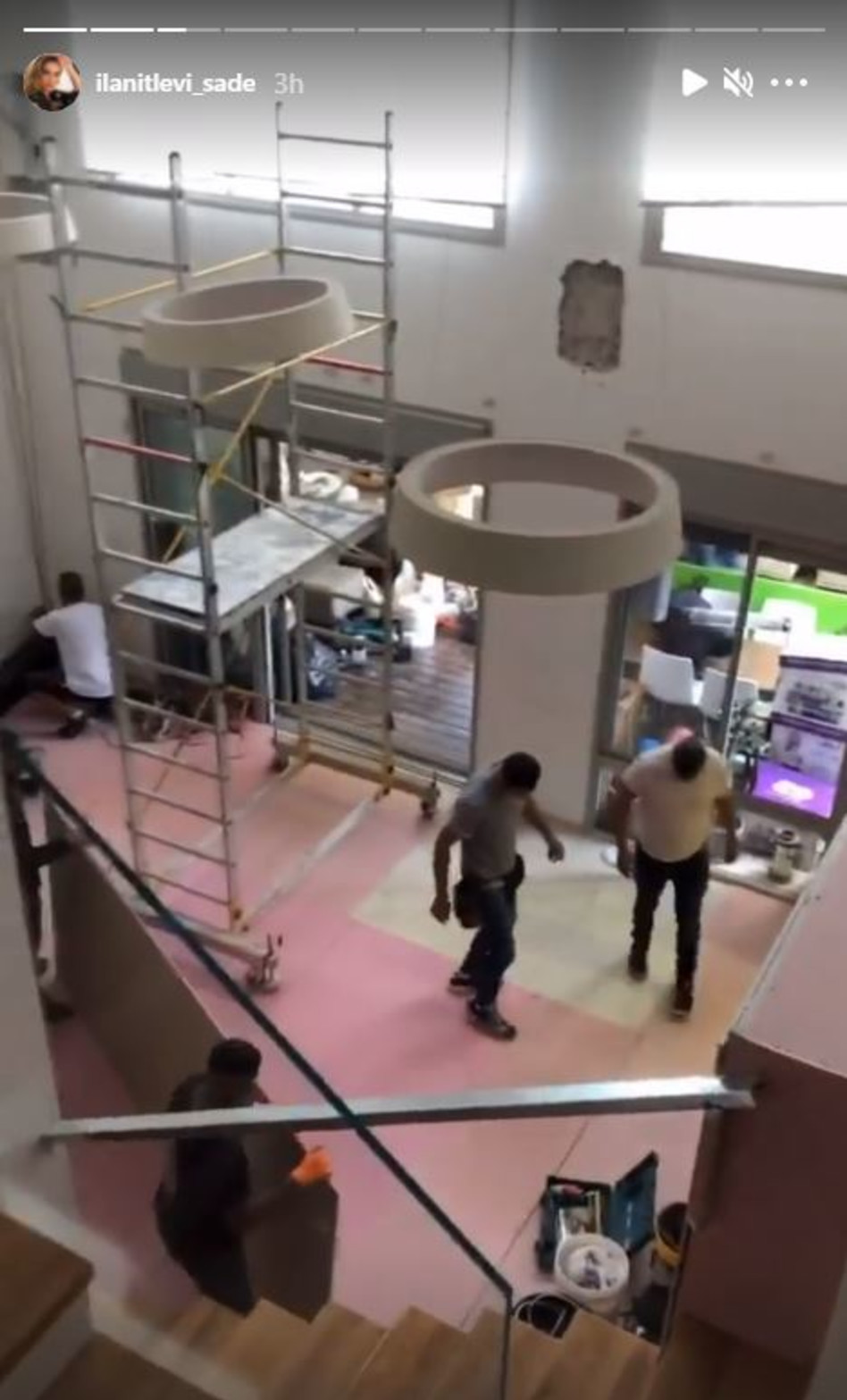 השיפוץ בבית משפחת לוי-שדה(צילום: צילום מסך אינסטגרם)
