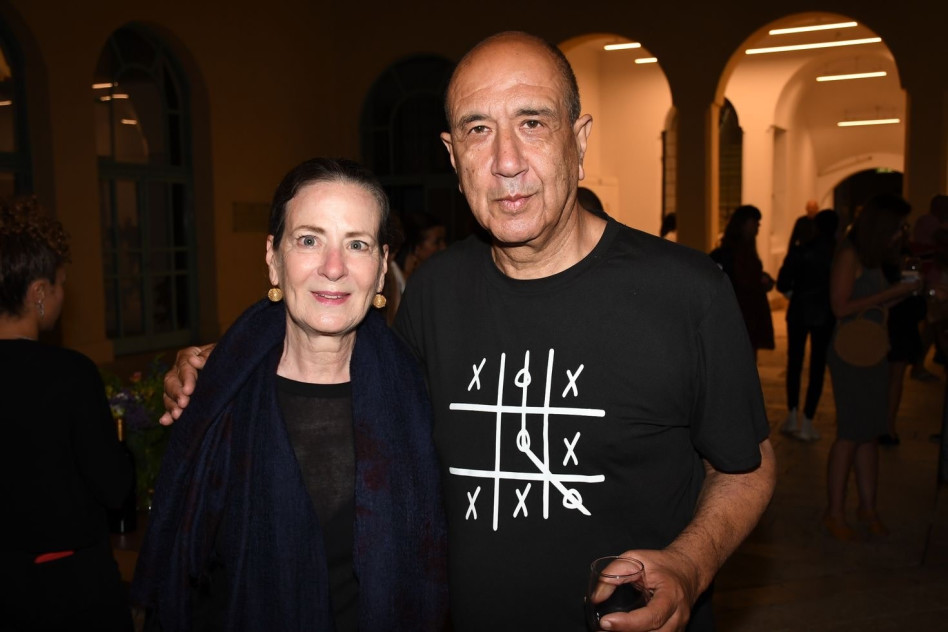 רוני סומק ונורית אמדור (צילום: אביב חופי)