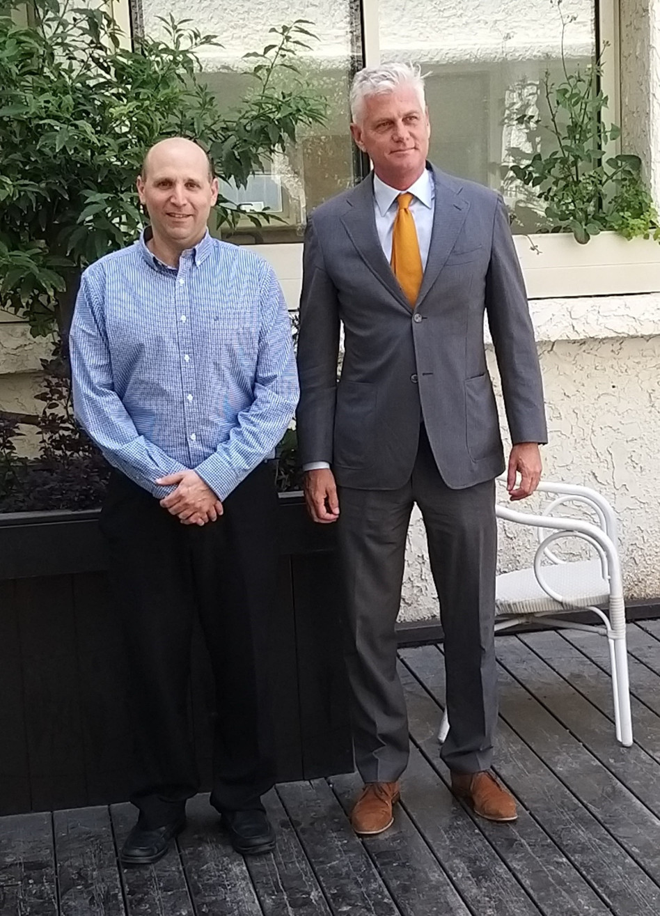 הנס דוקטר וגבי מיודובניק (צילום: יח''צ נטפים)