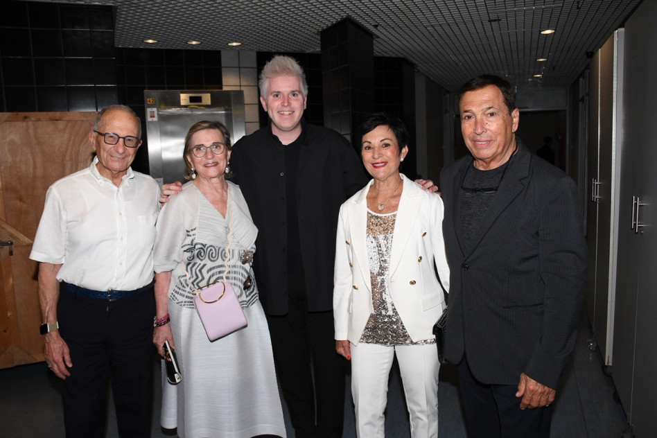 אריאל ועליזה יפו, דן אטינגר טובה וסמי סגול (צילום: אביב חופי)