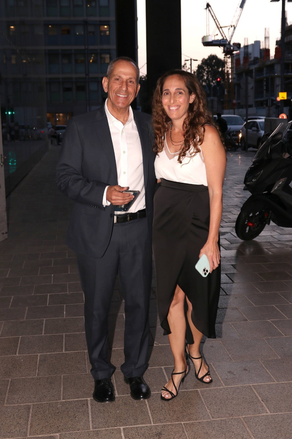 מאיה ושמואל האוזר (צילום: אור גפן)