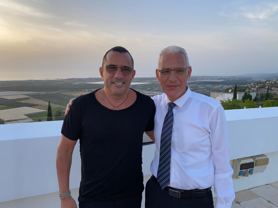 מאיר אלימלך וגדי פריבר (צילום: באדיבות אלמא)