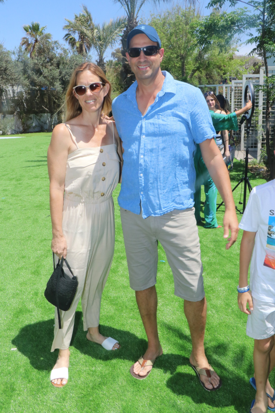 ליאור כלפון ואשתו (צילום: ניר פקין)