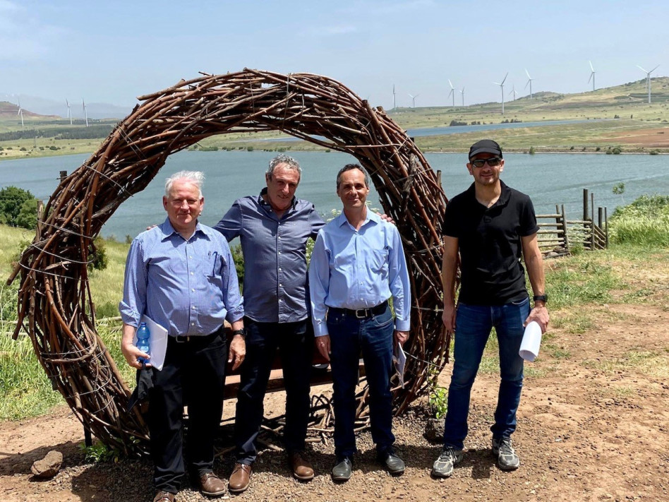 גלעד יעבץ, &nbsp;צחי כהן, &nbsp;ראובן קרופיק ויאיר סרוסי (צילום: אסף אזולאי&nbsp;)