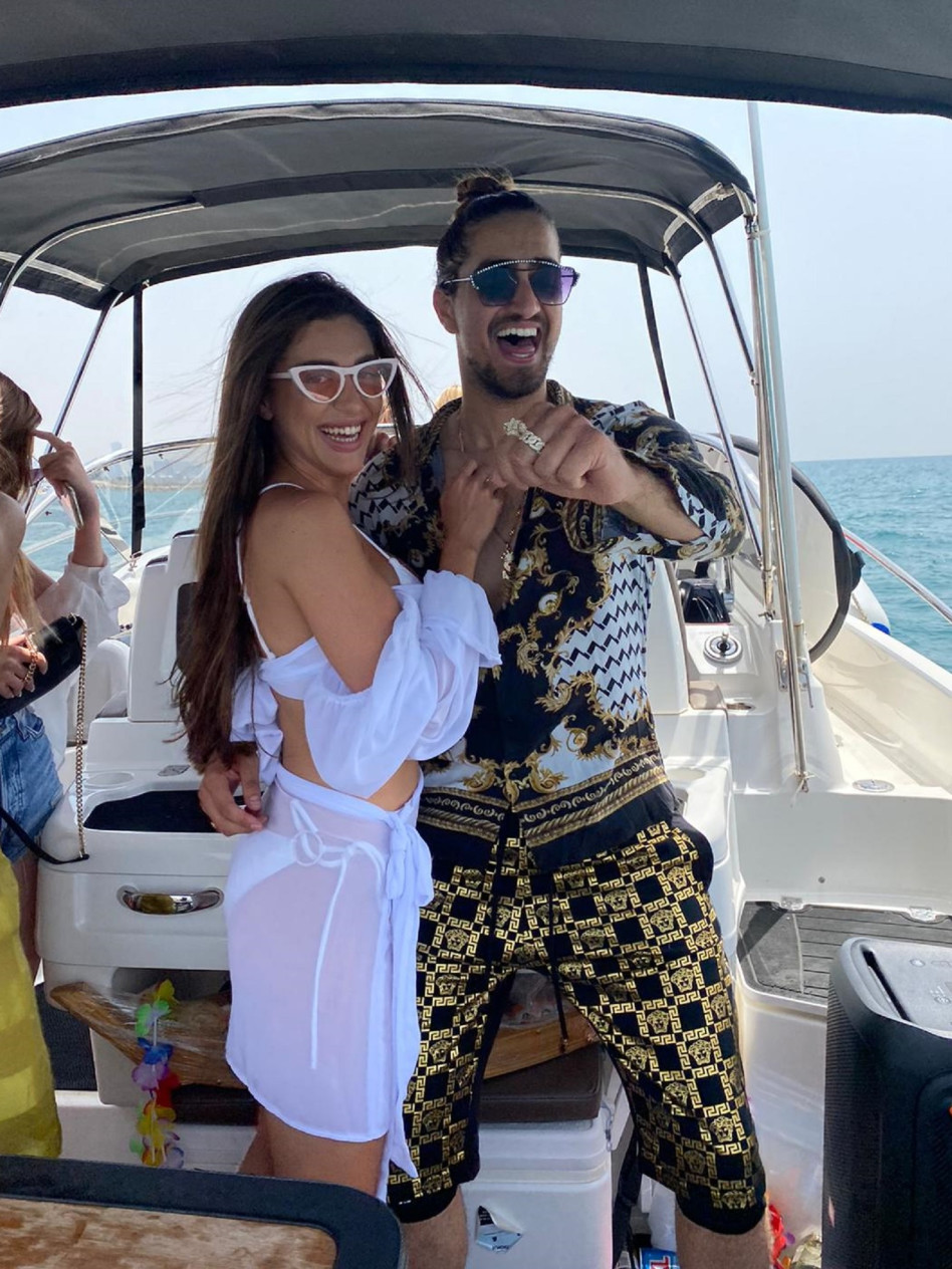 לינור סביניק, שון בלאיש (צילום: אור גפן)