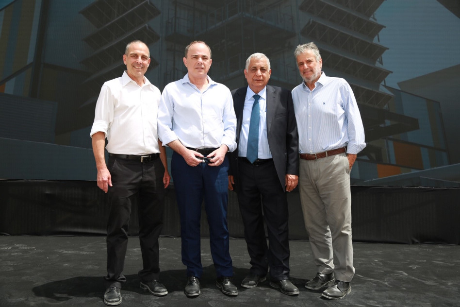 אהוד בן-שך, פנחס (פיני) כהן, יובל שטייניץ ואסף ויטמן (צילום: מקסים דינשטיין)