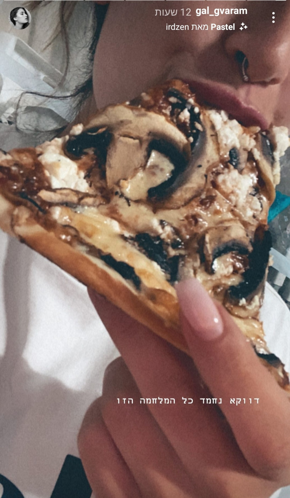 גל גברעם (צילום: צילום מסך אינסטגרם)