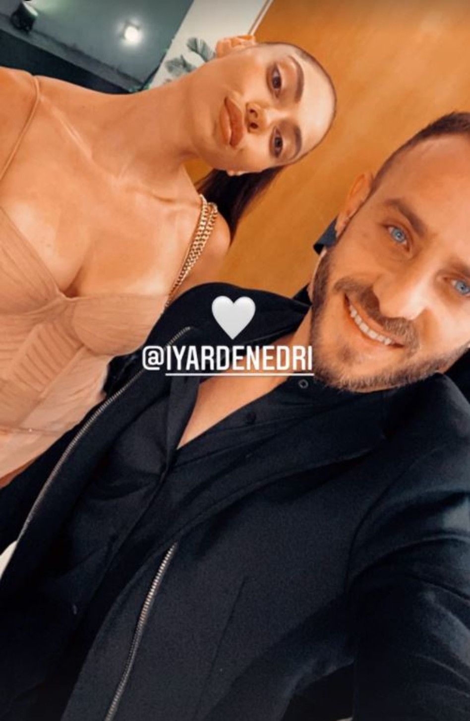 אסיף אלקיים, ירדן אדרי (צילום: צילום מסך אינסטגרם)