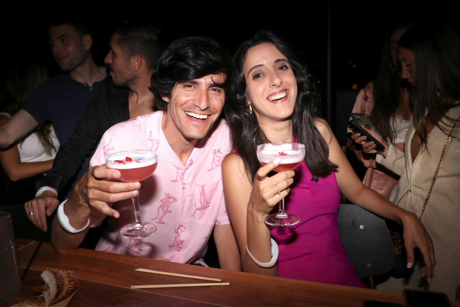 מני ממטרה, פרלה דנוך (צילום: אור גפן)