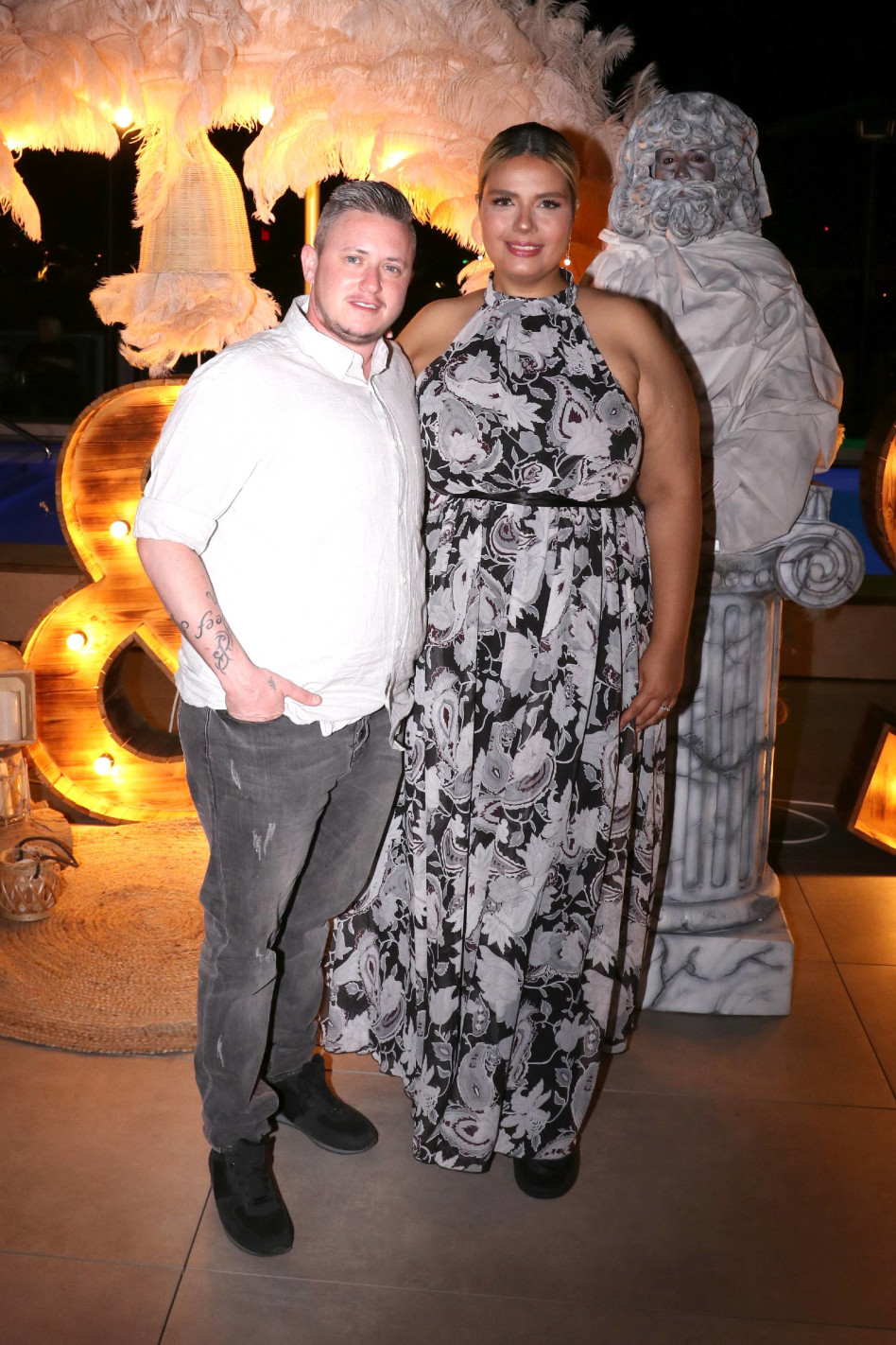 לירז אסייג, שחר לבנגרונד (צילום: אור גפן)