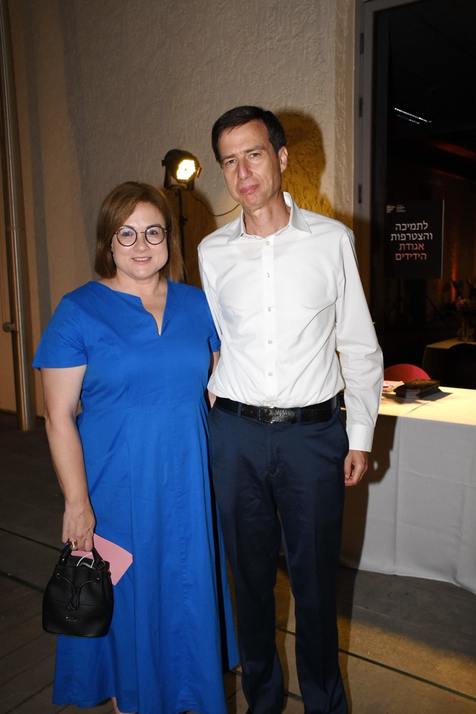 חנן וריקי פרידמן (צילום: אביב חופי)