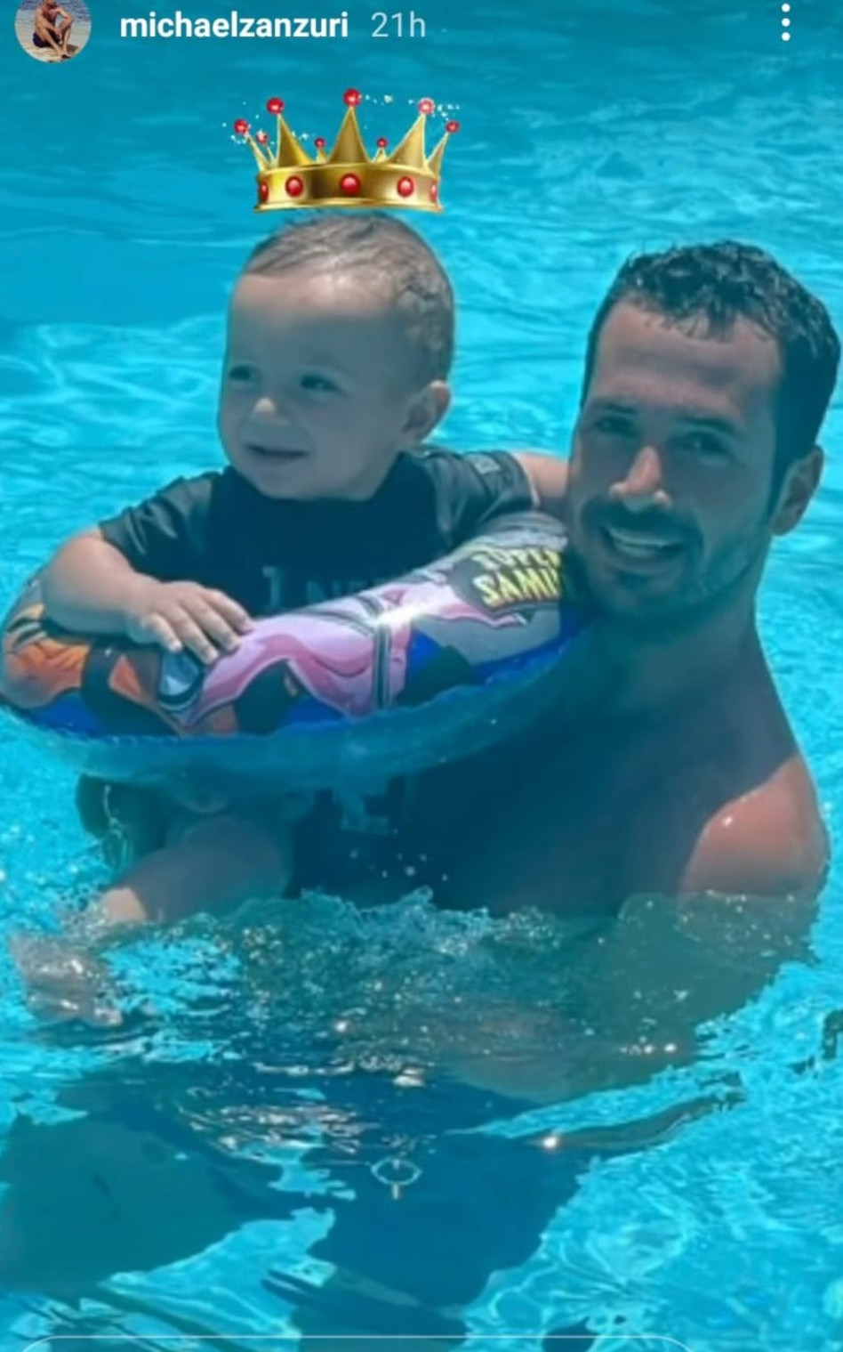 מייקל זנזורי (צילום: צילום מסך אינסטגרם)