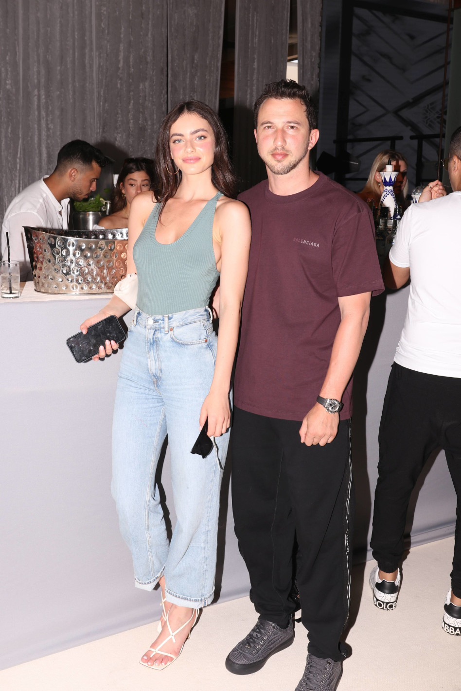 ברנדון קורף, יעל שלביה (צילום: אור גפן)