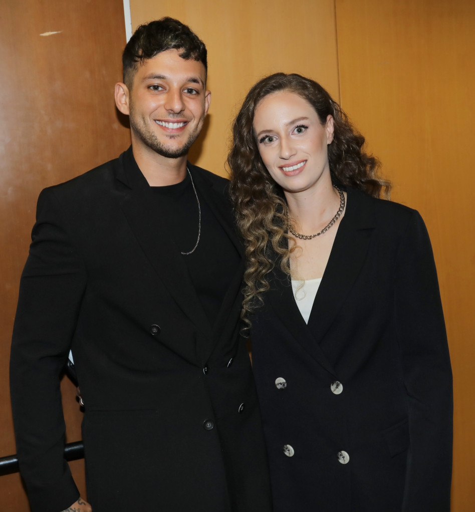 ישראל אוגלבו, קארין סנדל (צילום: רפי דלויה)