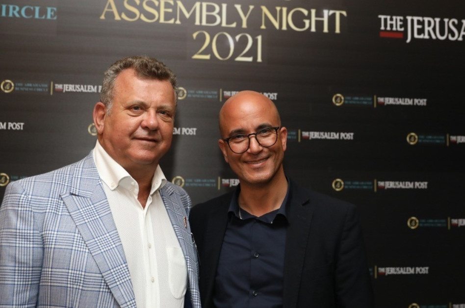 סטיב אוחנה ומוחמד זעביני  (צילום: מארק ישראל סלם)