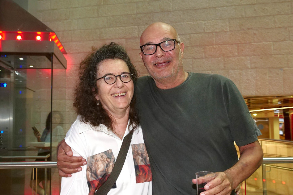 נאוה מיכאל-צברי ורוני צברי (צילום: אביב חופי)