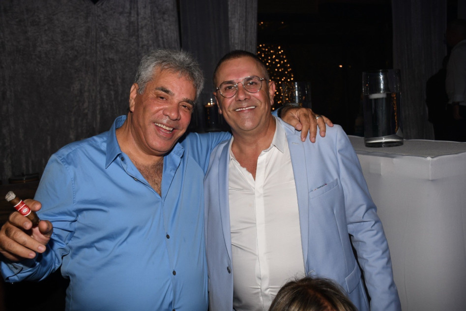 גיא בלושינסקי ומשה ממרוד (צילום: אביב חופי)