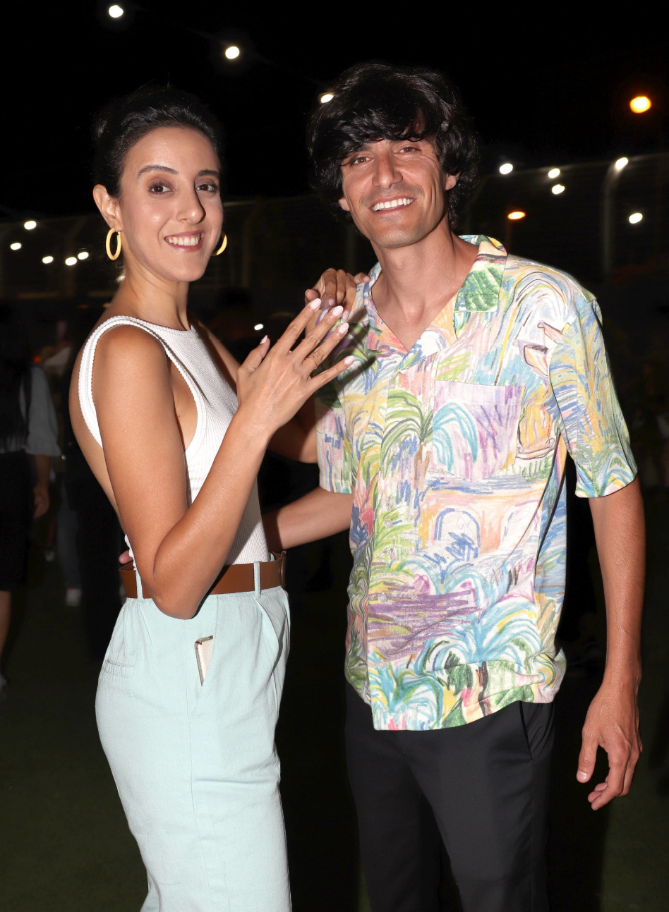 מני ממטרה, פרלה דנוך (צילום: אור גפן, יח''צ)