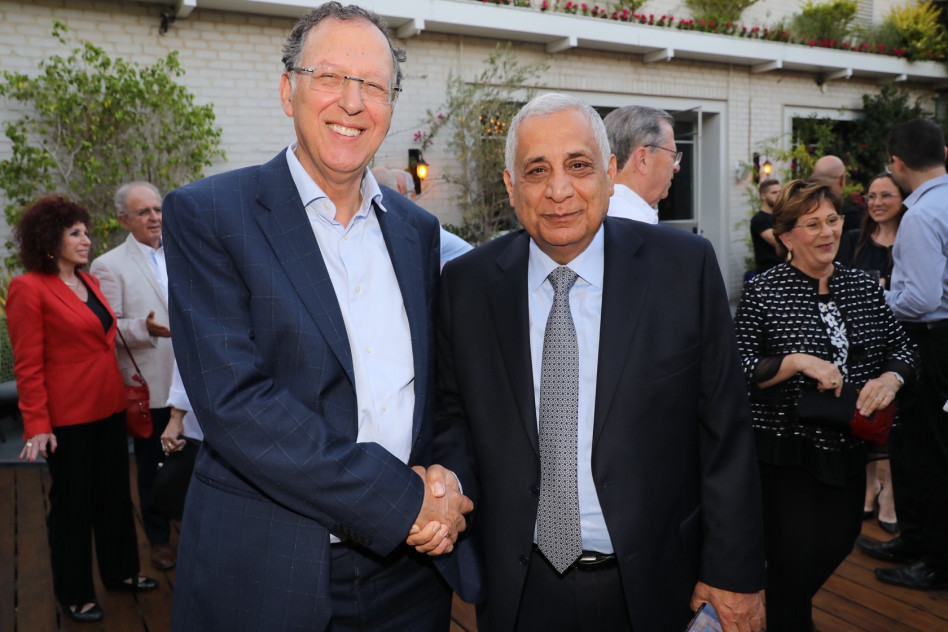 ז'ק בר ופנחס (פיני) כהן&nbsp; (צילום: רפי דלויה,שאולי לינדר)