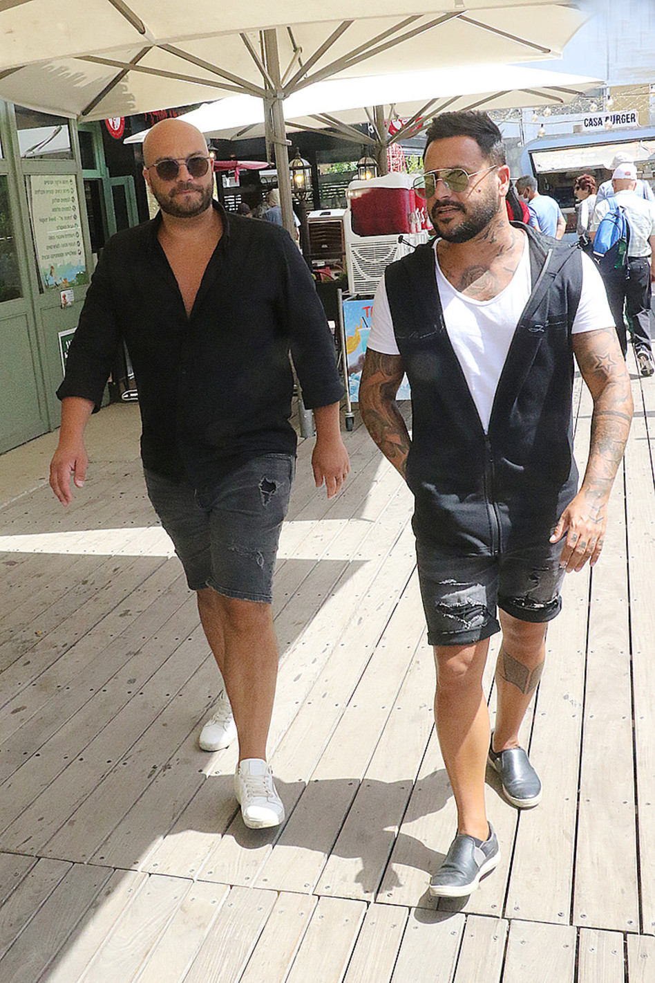 מבלה בעיר הקודש. אוהד בוזגלו (צילום: פול סגל)