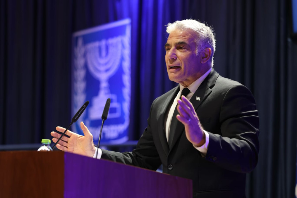 יאיר לפיד (צילום: משרד החוץ)