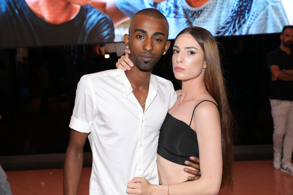 מגן מיניואב ובת הזוג (צילום: רפי דלויה)