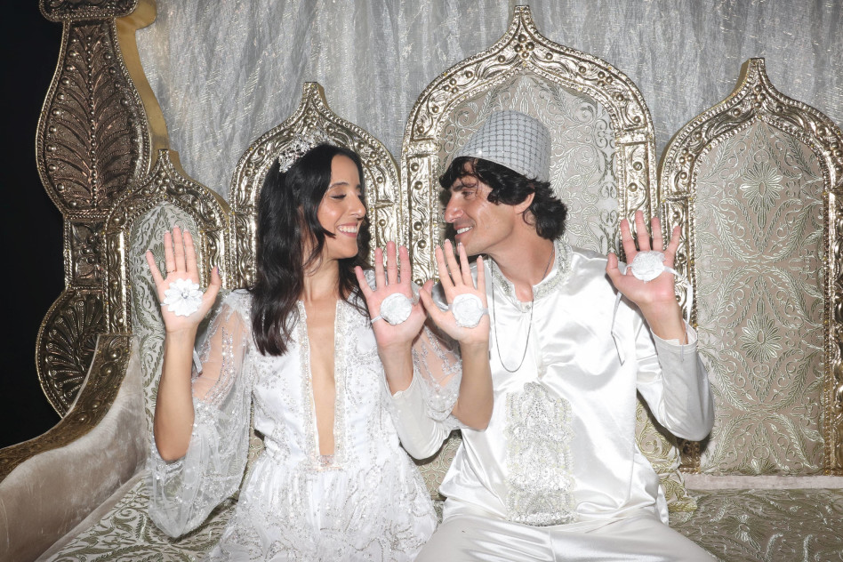 מני ממטרה, פרלה דנוך (צילום: אור גפן)