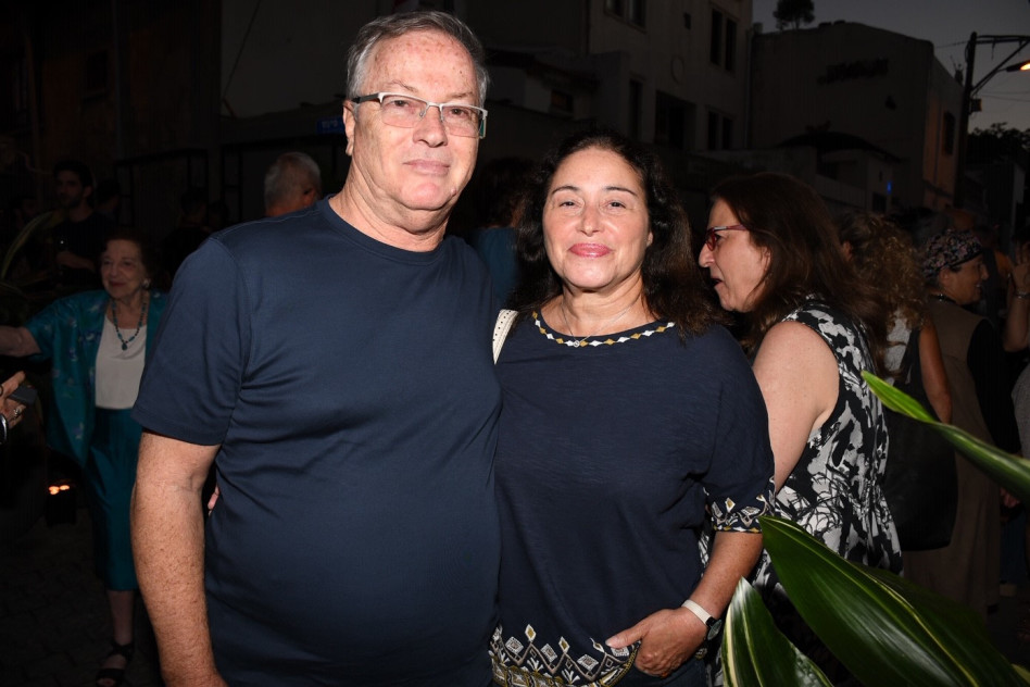 ברוריה ודודי ויסמן (צילום: אביב חופי)