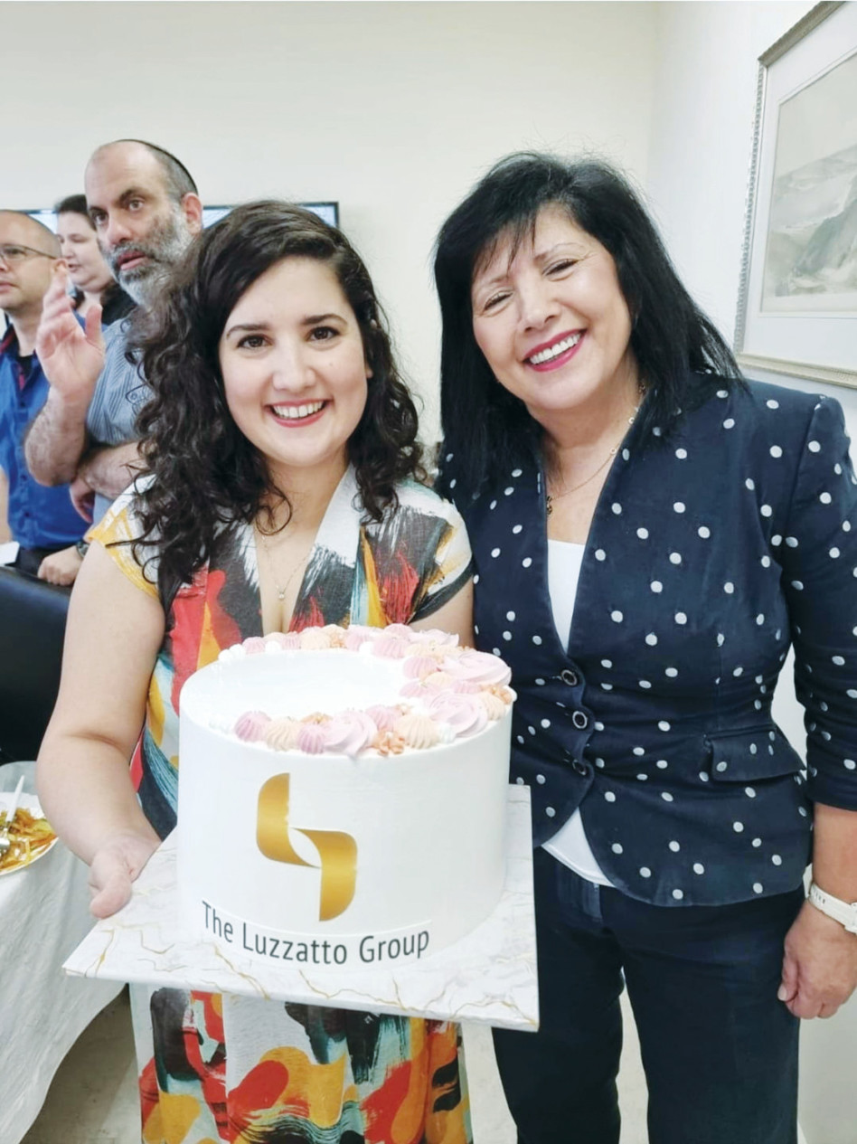 אתי לוצאטו ובתה תמר לוצאטו בן יעקב (צילום: פרטי)