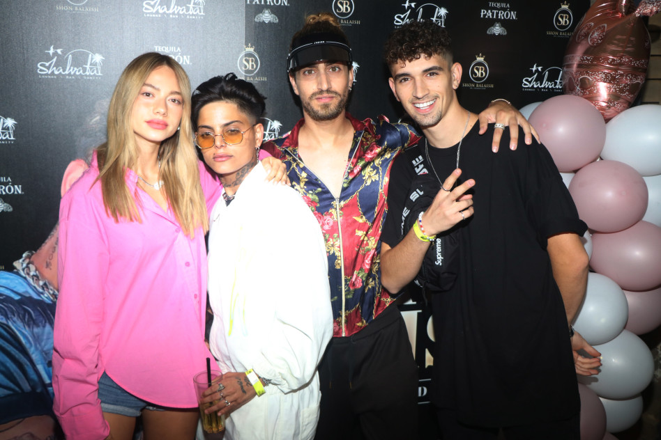 תומר טליאס, שון בלאיש, מאיה ג'ריס ואלה איילון (צילום: אור גפן)