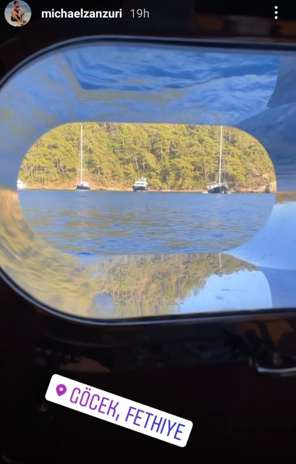 מייקל זנזורי (צילום: צילום מסך אינסטגרם)