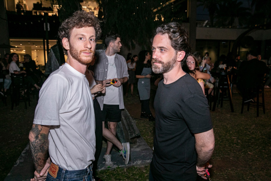 תום אבני, אלישע בנאי (צילום: לנס הפקות)