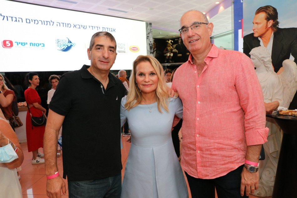 יורם טיץ, ורד גרינבוים ויצחק קרייס (צילום: רפי דלויה)