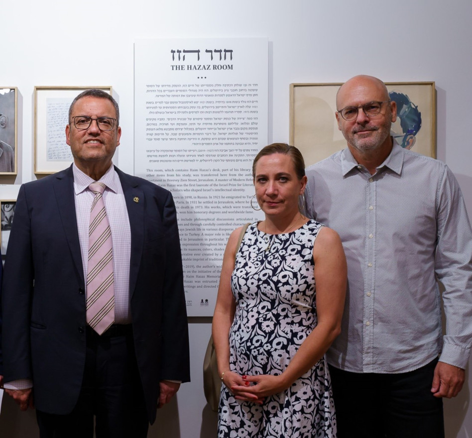 מוטי שוורץ, ענת צור ומשה ליאון (צילום: איתמר גינזבורג)