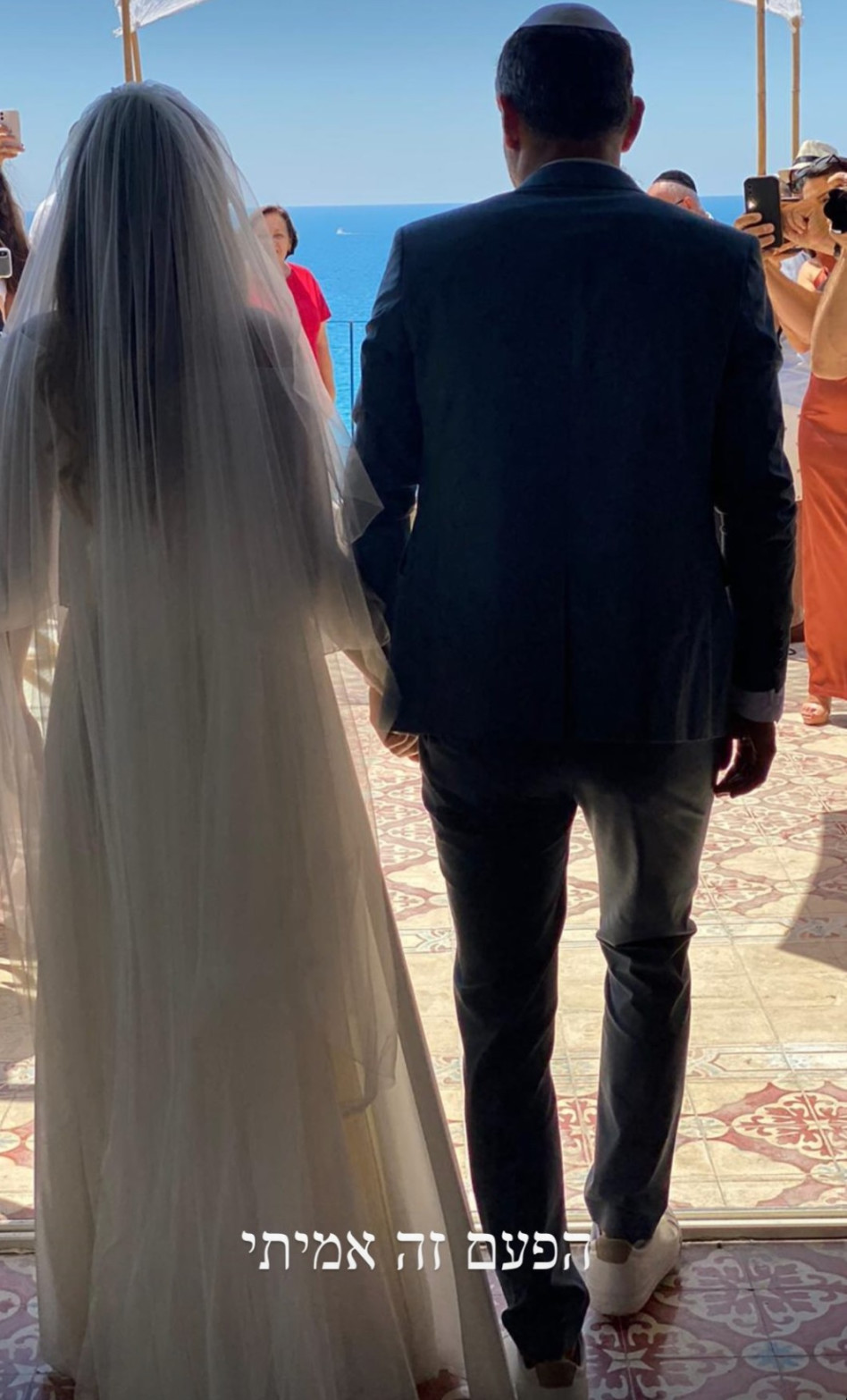 רוני לוי ובעלה (צילום: צילום מסך אינסטגרם)