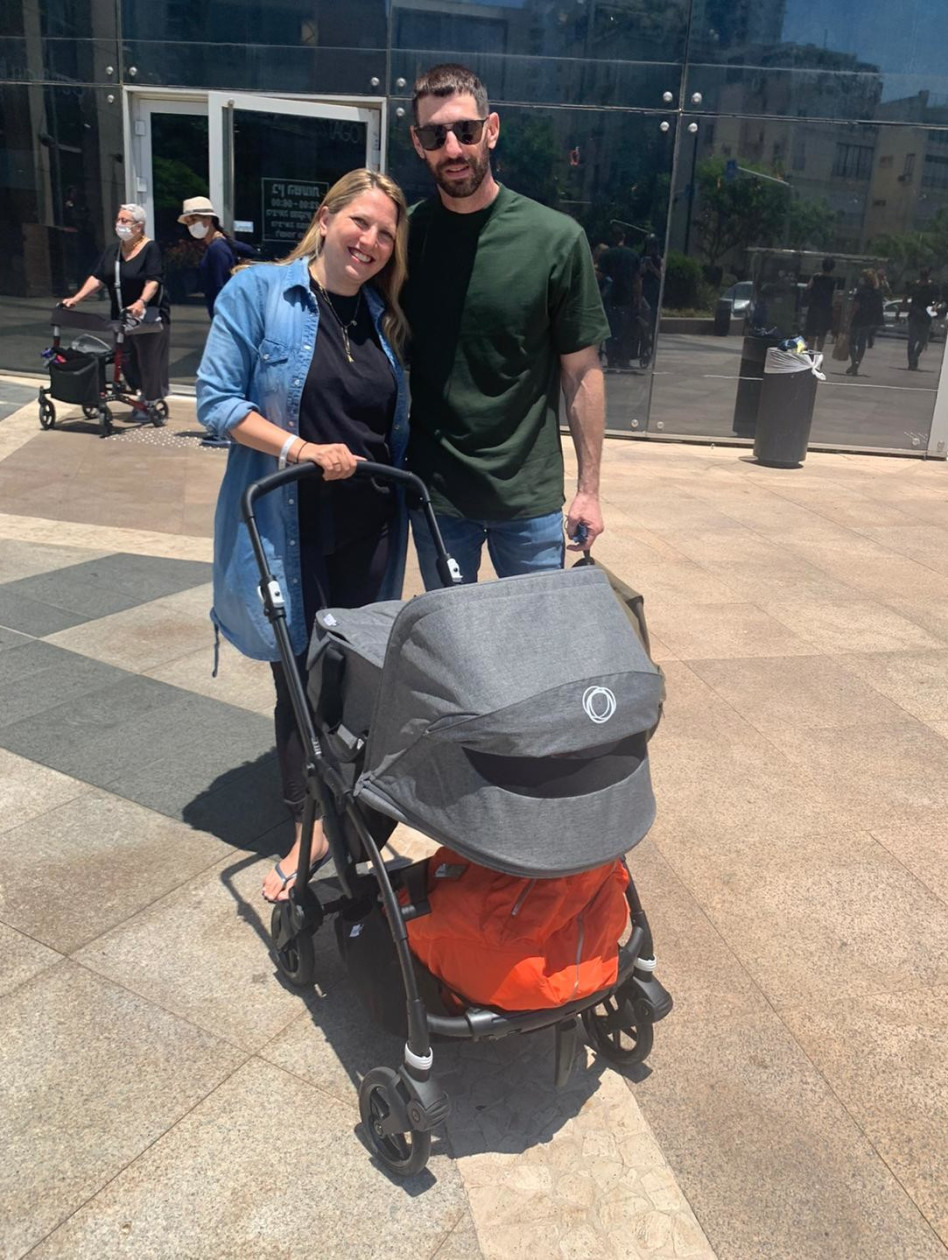 חיים אתגר ואשתו ענבל (צילום: צ'ינו)