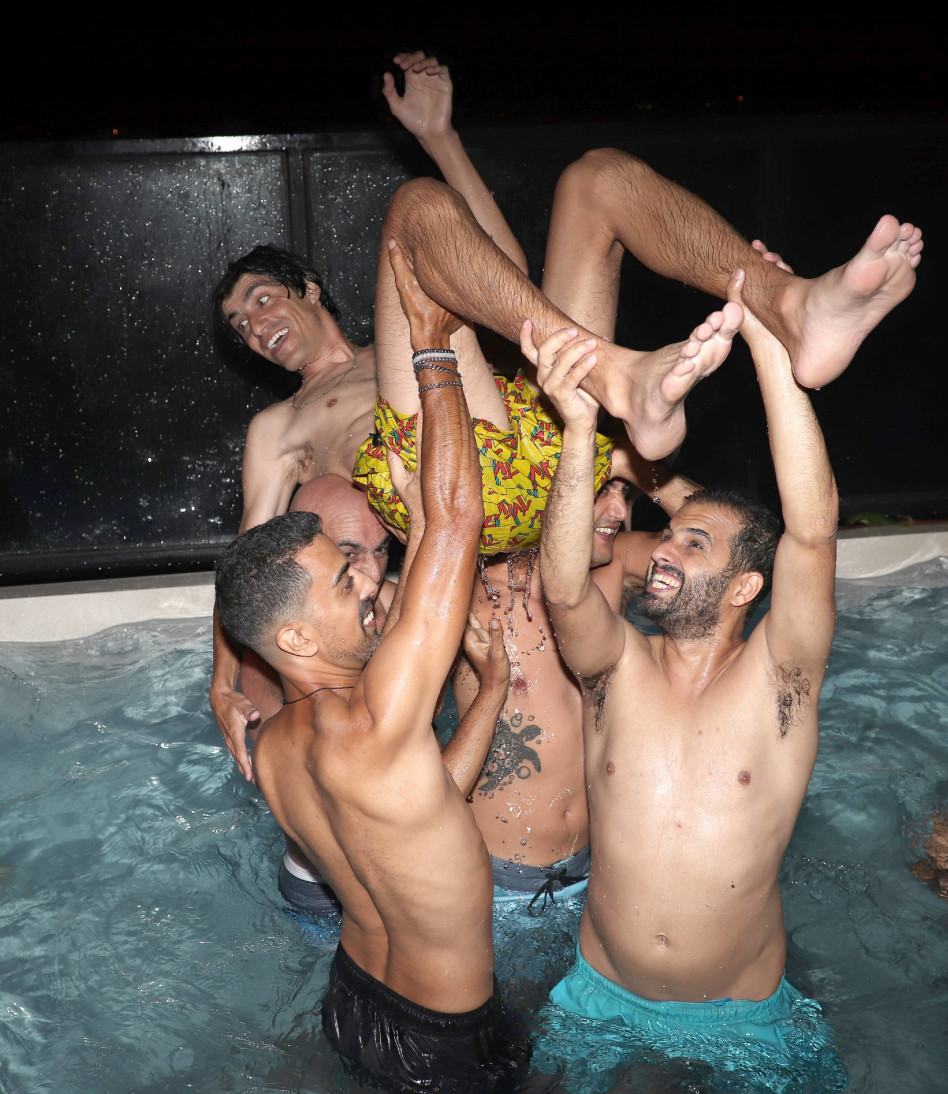 אפטר פארטי כמו שצריך. מני ממטרה (צילום: אור גפן)