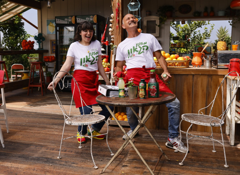 עלמה קיני, שלום מיכאלשווילי (צילום: ליאור נורדמן)