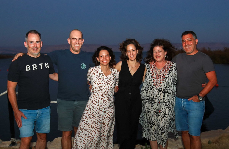 עופר כץ, שרון שטיינר, גלי ארנון, הילה קליין, גיל שיינפלד ומיכה קאופמן (צילום: פביאן קולדורף)